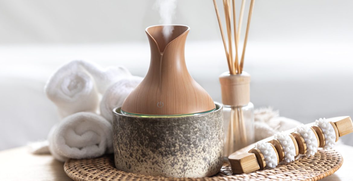 diffuseur d'huile essentielle massage deshaies